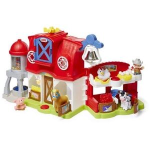 Fisher-Price Little People Red and Blue Barn Playset